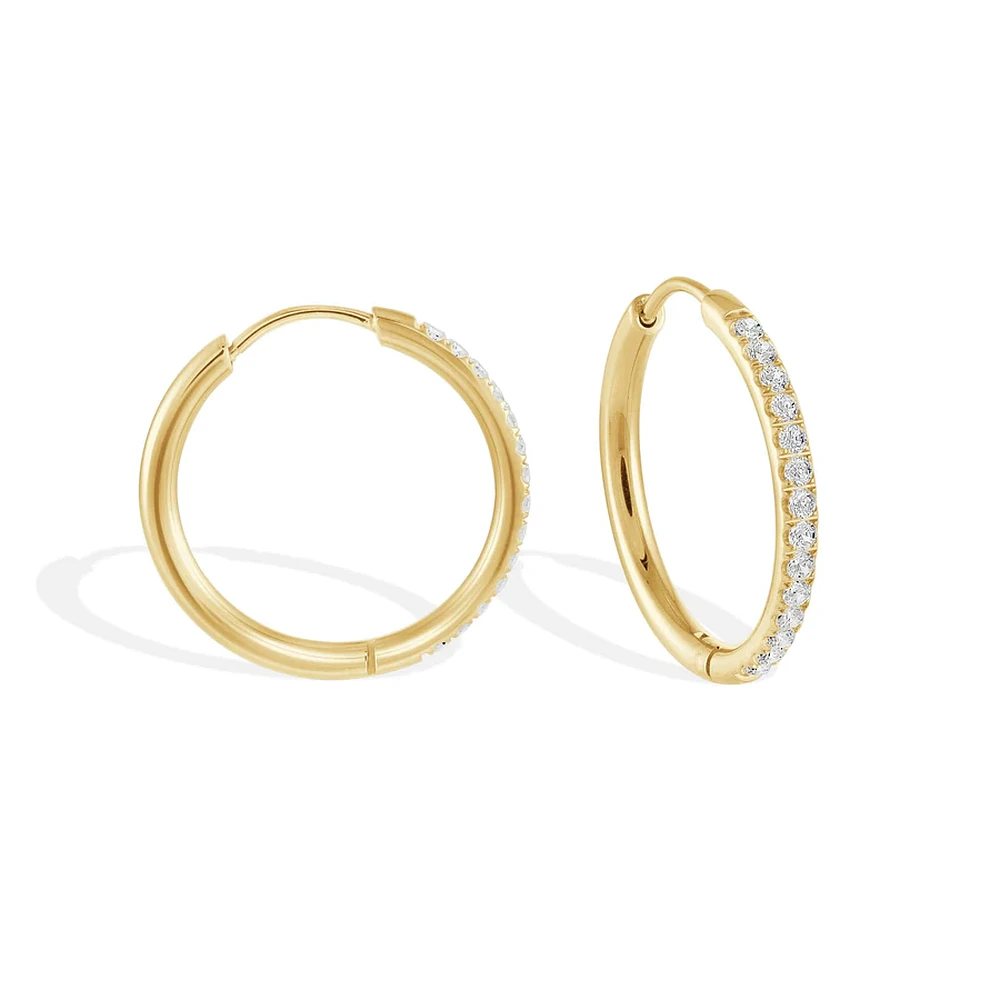 BOUCLES D'OREILLES EN ACIER