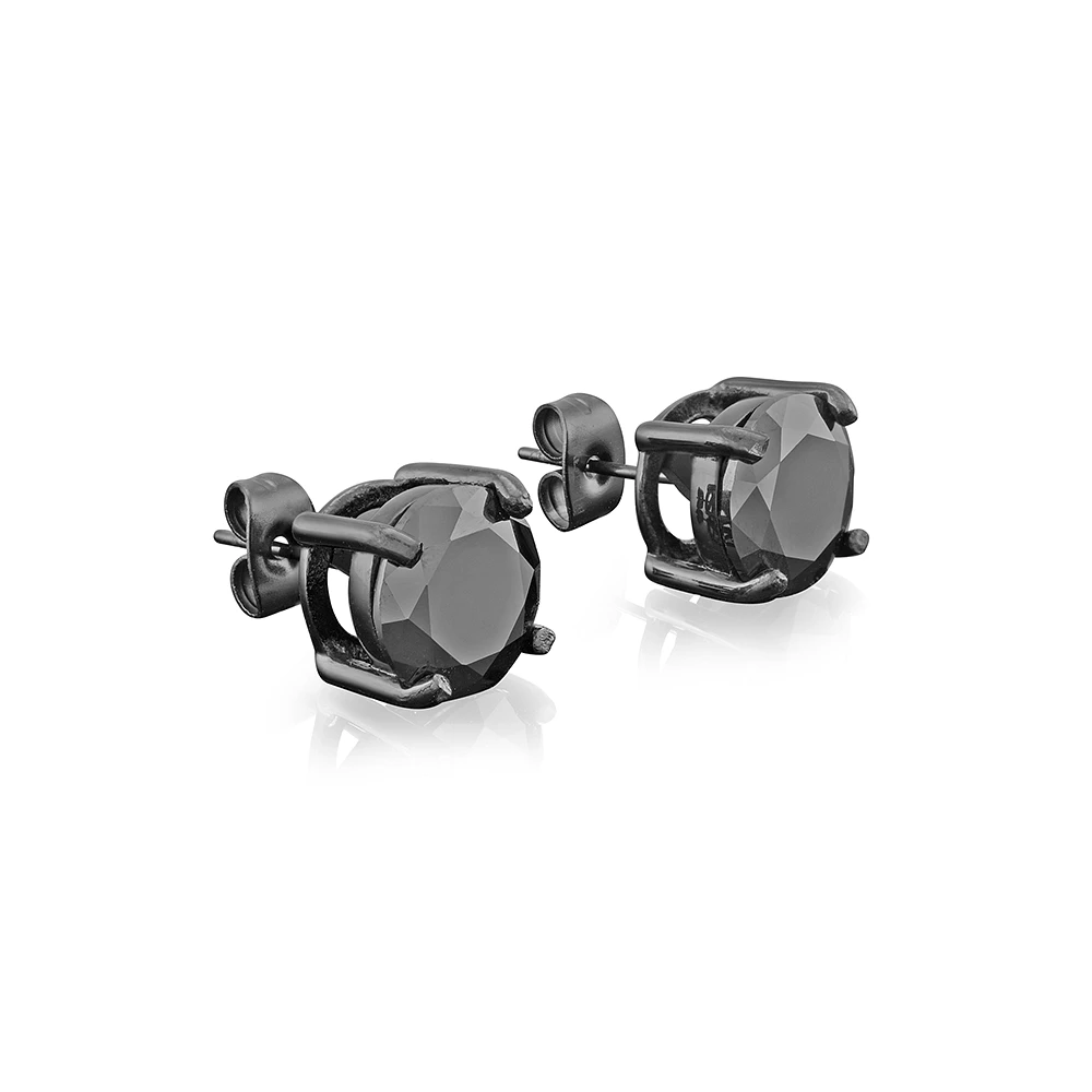 BOUCLES D’OREILLES EN ACIER