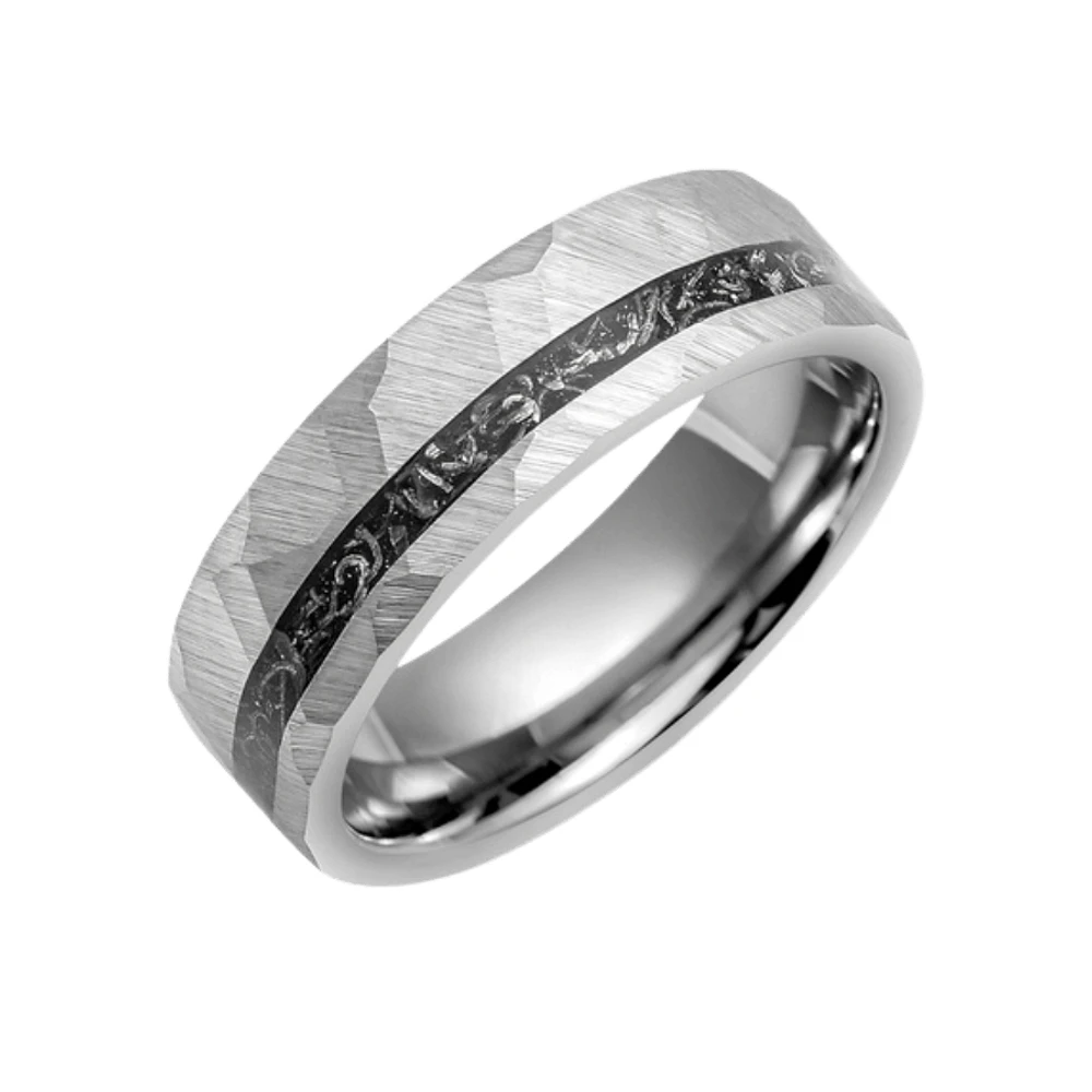 METEORITE TUNGSTEN BAND 7MM