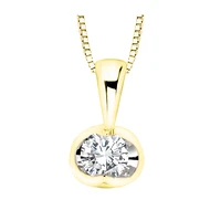 PENDENTIF OR JAUNE 10K