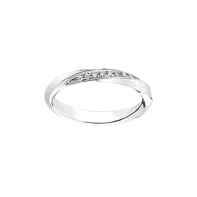 10K WHITE GOLD RING