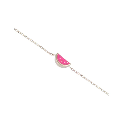 10K YELLOW GOLD BRACELET - 6''.
