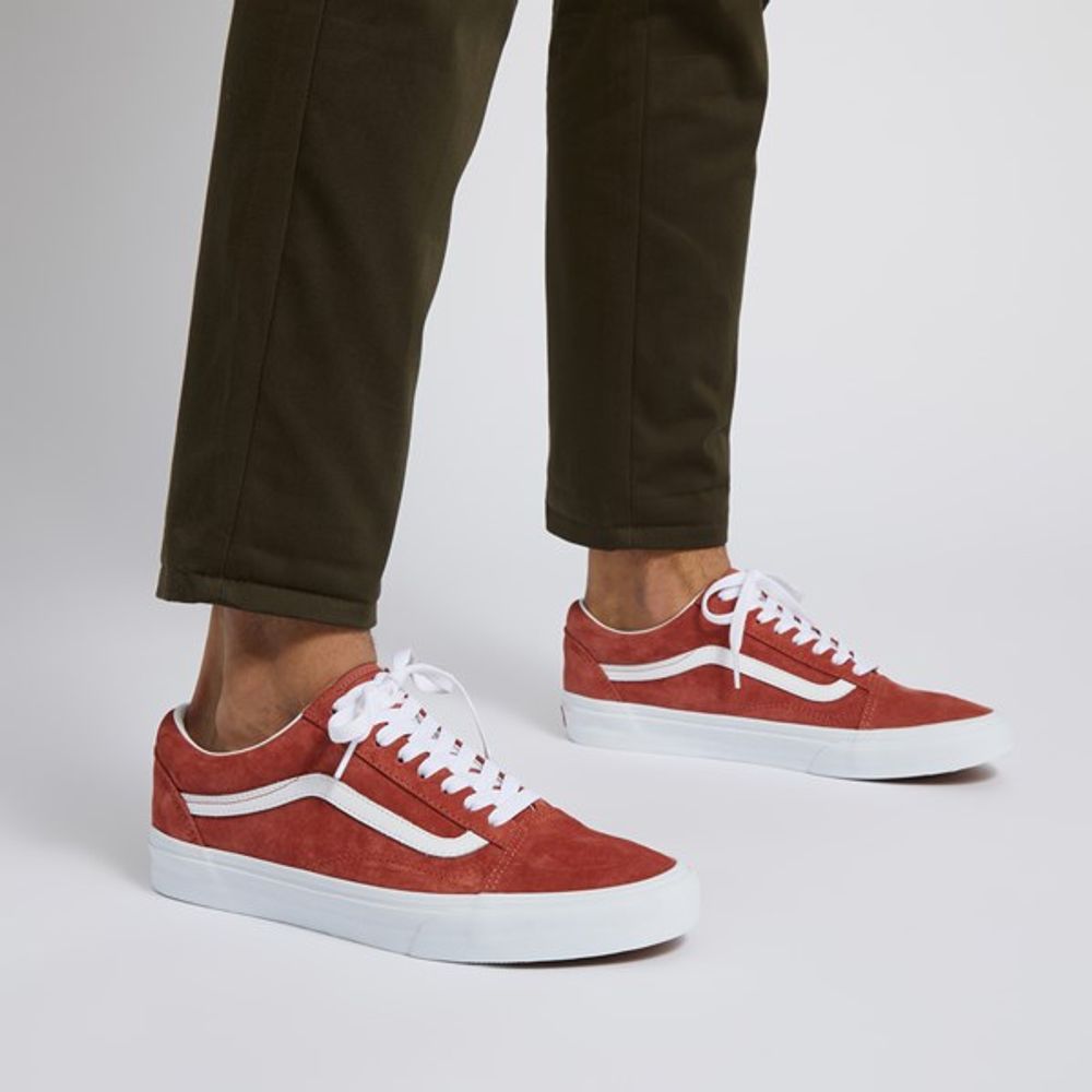vans authentic burnt brick
