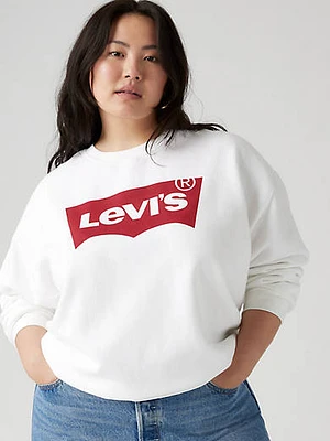 Graphic Everyday Crewneck Sweatshirt (Plus Size)