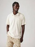 Terry Pocket Polo Shirt