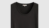 Bridget Cotton Linen Short Sleeve T-Shirt