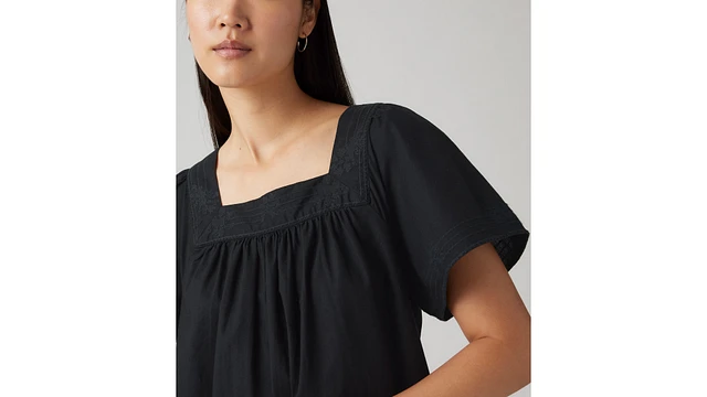 Levi Atalia Linen+ Denim Slip Dress at Mall of America in Bloomington, MN