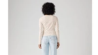 Dry Goods Women's Pointelle Long Sleeve T-Shirt