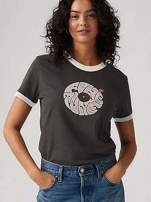 Graphic Iconic Ringer T-Shirt