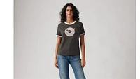 Graphic Iconic Ringer T-Shirt
