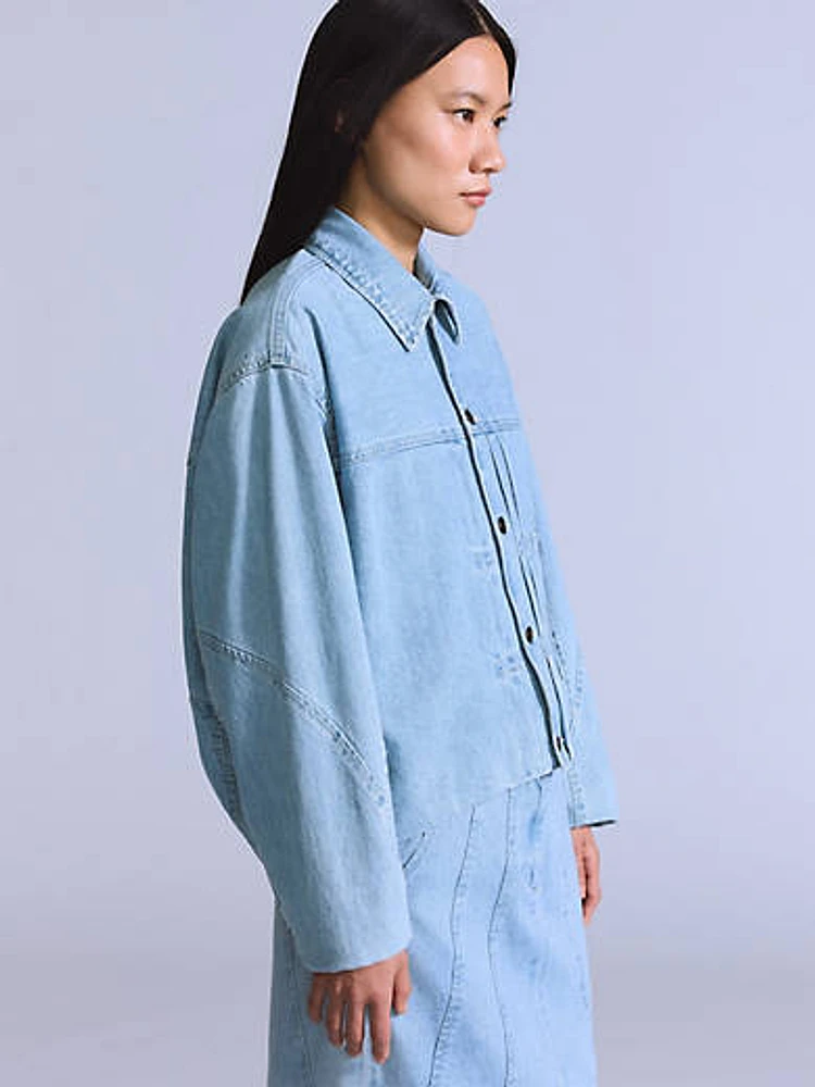 Lined Seamed Trucker