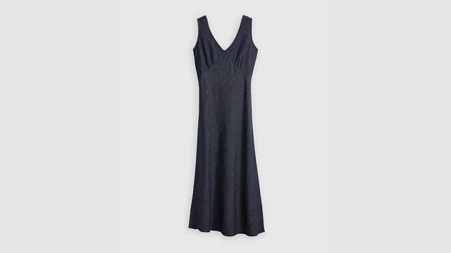 chinese dress ladies 3.1 Phillip Lim Denim Slip Dress, 2 / Blue
