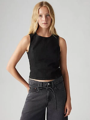 Topanga Denim Tank Top