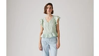 Aniston Short Sleeve Blouse