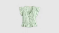 Aniston Short Sleeve Blouse