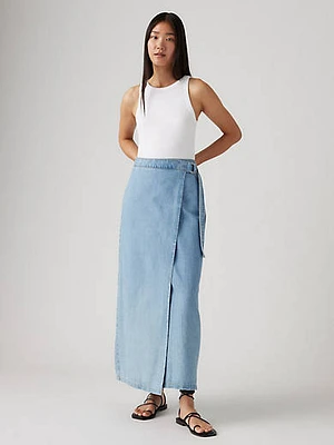 Column Wrap Skirt