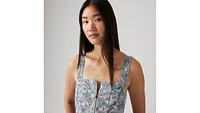 Sculpted Bustier Top
