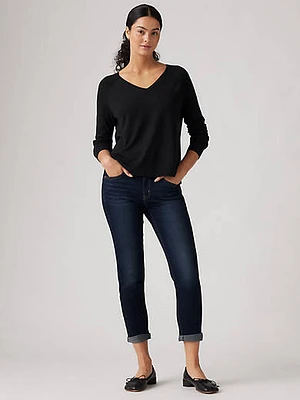 Mid Rise Boyfriend Women's Jeans
