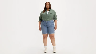 Classic Bermuda Women's Shorts (Plus Size)