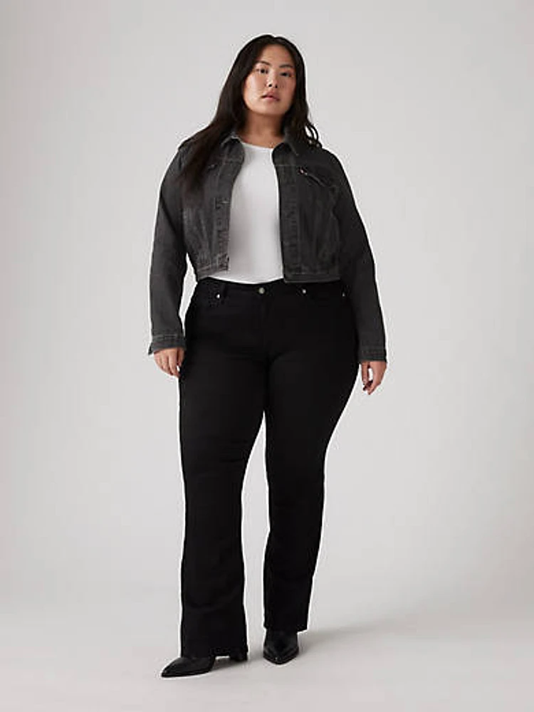 Classic Bootcut Women's Jeans (Plus Size