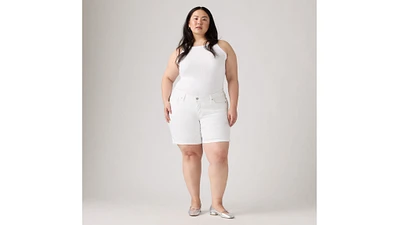 Mid Length Women's Shorts (Plus Size