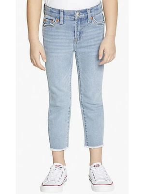 High Rise Ankle Straight Little Girls Jeans 4-6X