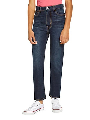Ribcage Ankle Straight Big Girls Jeans 7-16