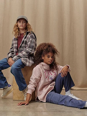 Baggy Lightweight Cargo Pants Big Girls 7-16