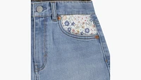 Print Block Mom Short Big Girls 7-16