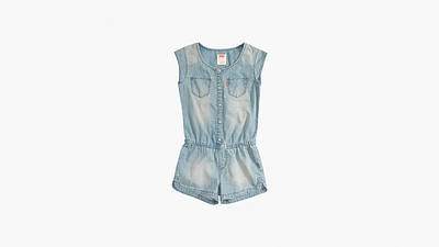 Woven Romper Big Girls S-XL