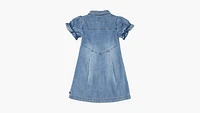 Western Button Up Dress Big Girls S-XL