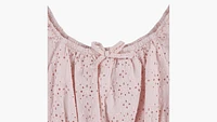 Eyelet Dress Big Girls S-XL