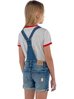 Denim Shortalls Big Girls 7-16