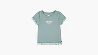 Double Layer Knit Top Big Girls S-XL