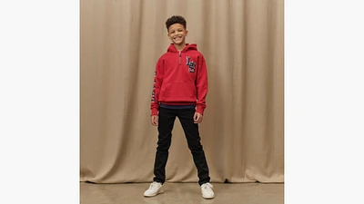 Plush Full-Zip Hoodie Little Boys 4-7X