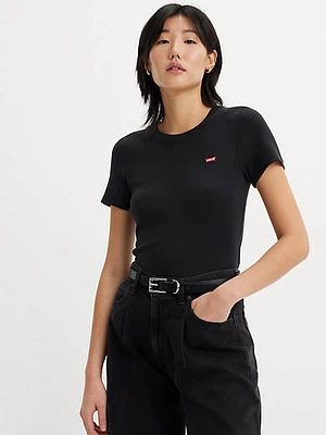 Short Sleeve Rib Baby T-Shirt
