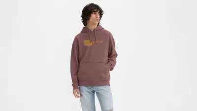 Relaxed Graphic Hoodie Sweatshirt