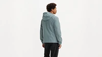 Hooded Rain Windbreaker Jacket