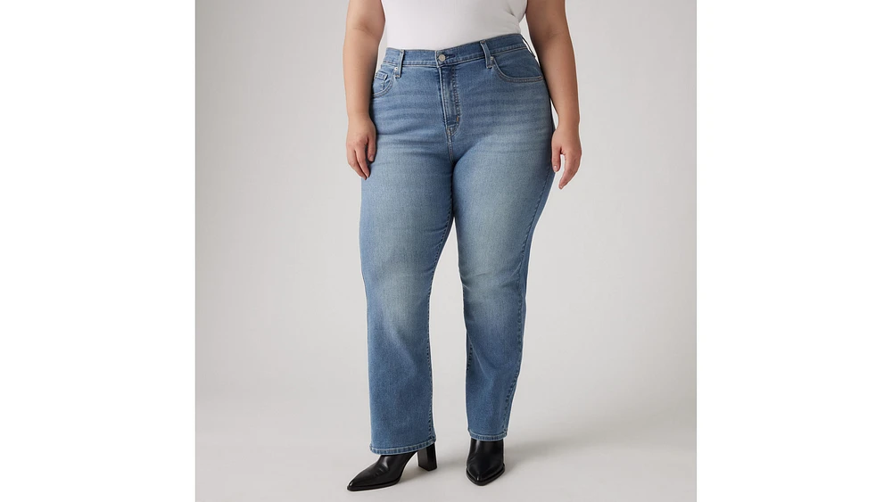724 High Rise Straight Women's Jeans (Plus Size)