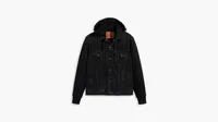 Hybrid Hoodie Trucker Jacket