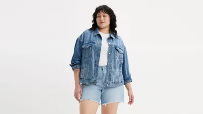 90s Trucker Jacket (Plus Size)