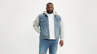 Hybrid Hoodie Trucker Jacket (Big)