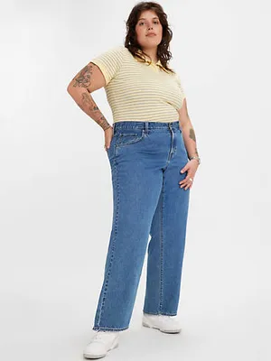 Baggy Dad Women's Jeans (Plus Size)