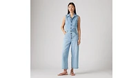 Lightweight Sleeveless Jumpsuit