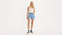 Rolled 80s Mom Women's Shorts