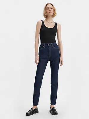 High Rise Slim Fit Women's Jeans