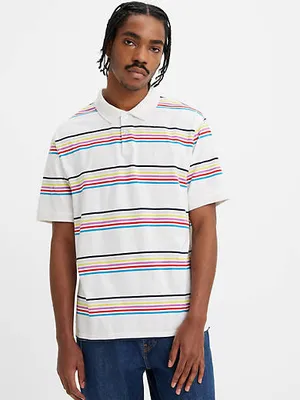 Relaxed Authentic Striped Polo Shirt