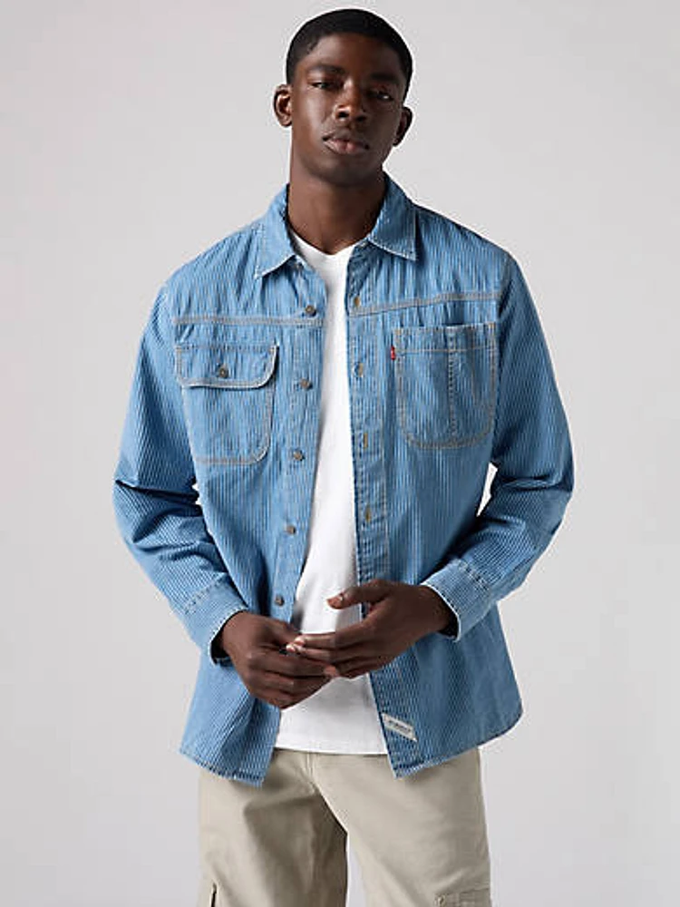 Long Sleeve Auburn Worker Shirt