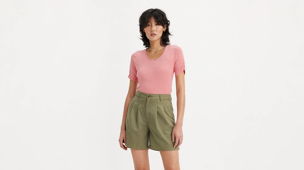 Infinity Short Sleeve Ballet Top