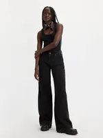 Baggy Dad Wide Leg Women's Jeans